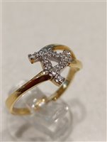 Anello Vidali Gioielli Donna in Oro giallo Zircone ANOR-70-34 - ANOR-70-34